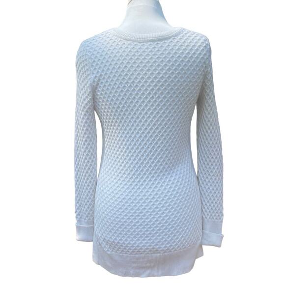 Athleta Sweaters | Athleta Thermal Wool Blend Honeycomb Sweater - Picture 6 of 13